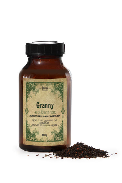 Granny - Grönt te - Granatäpple & Blodapelsin, 100g   NYHET!
