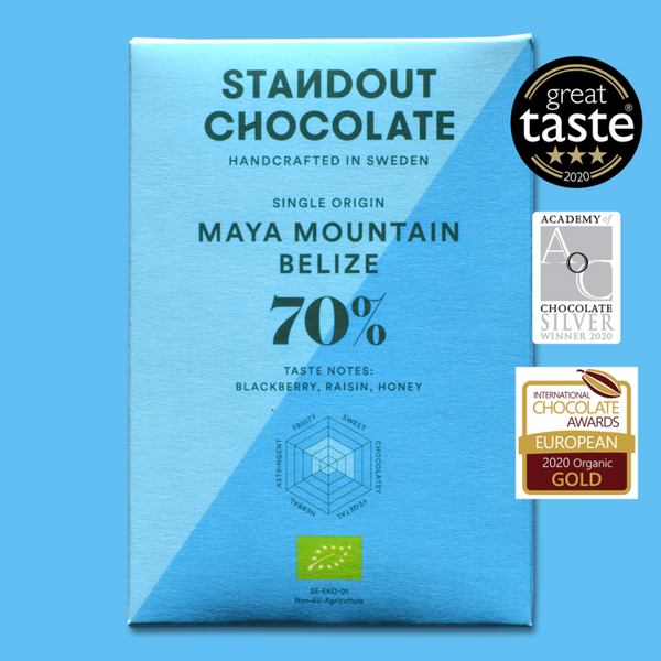 Standout Chocolate - Maya Mountain - Belize 70%   SLUT!