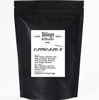 Espresso X, version 3 (Brasilien/Etiopien)   Ny blend!