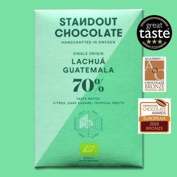 Standout Chocolate - Lachuá - Guatemala 70%   SLUT!